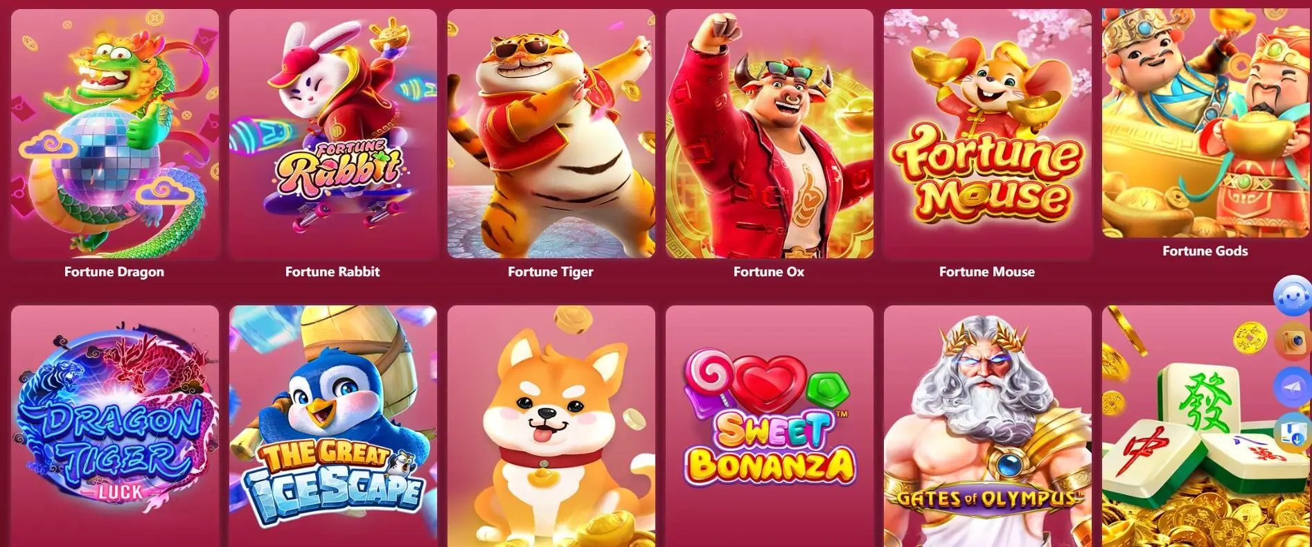 Recent wins and results displayed on 150 ph platform